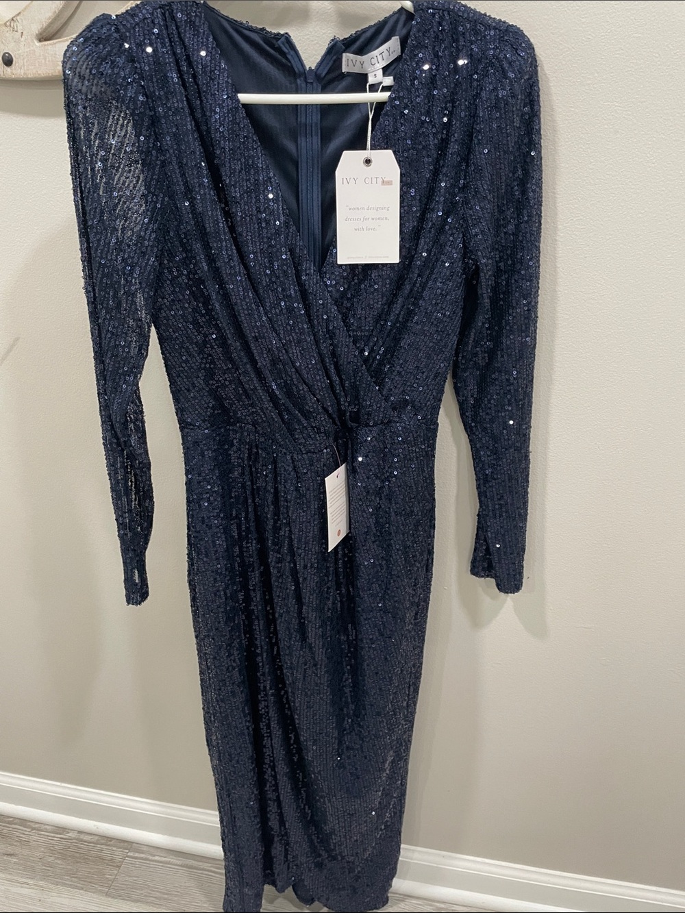 Sequined women’s evening dress | Ivy City Co